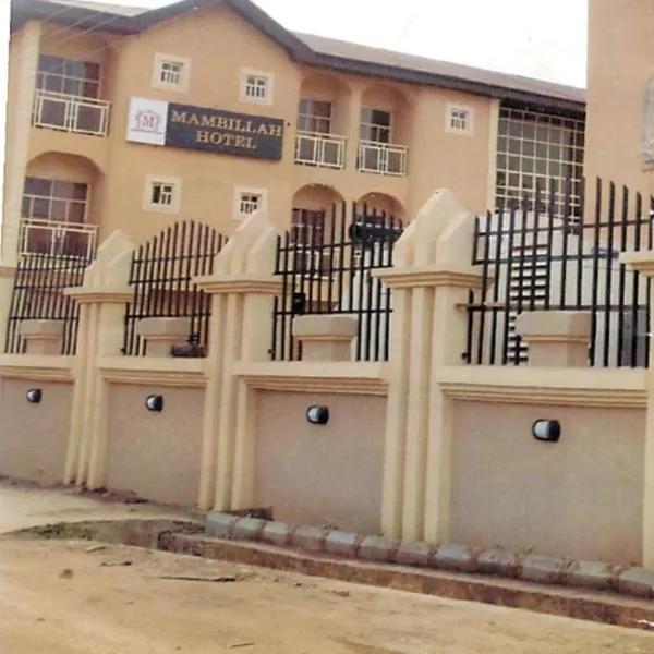 Mambillah Hotel Ikorodu, hotel u gradu 'Ikorodu'