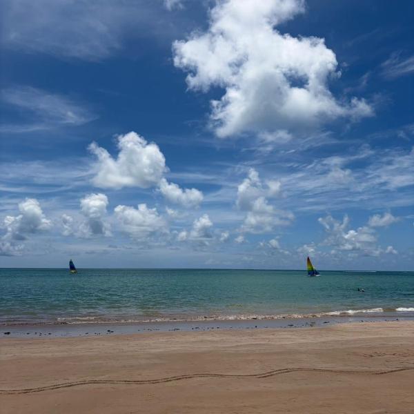 Apartamento com varanda na praia de Tambaú, apt 214