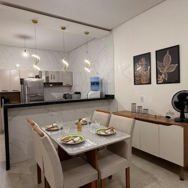 Casa Luxo & Conforto com 4 camas e 2 quartos completa - Foto 4