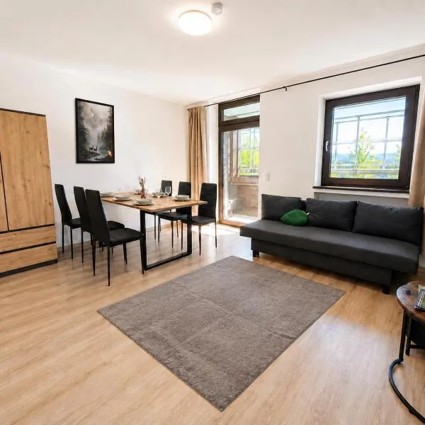 Familienfreundliches Apartment mit Balkon im Bayerischen Wald Gratis Osserbad, hotel Lohbergben
