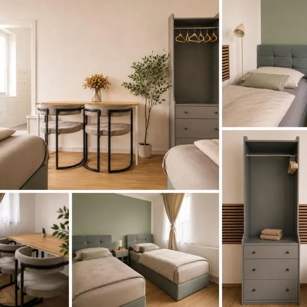 GeBa Bed & Single Rooms-15 min to Leipzig Central Station – hotel w Lipsku