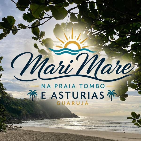 MariMare- Apartamento Vista Mar Praia Asturias e Tombo-Guaruja SP