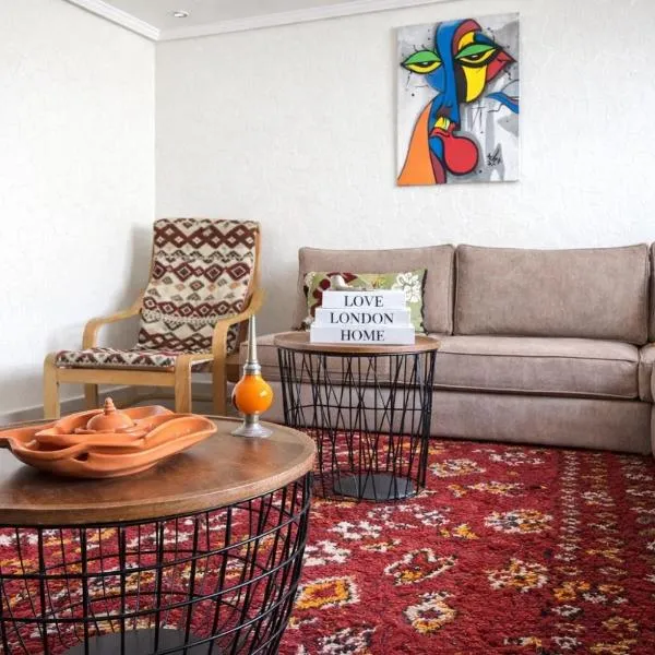 Mazagan escape, beach in 2, terrace, parking, wifi, hotel u gradu 'El Jadida'