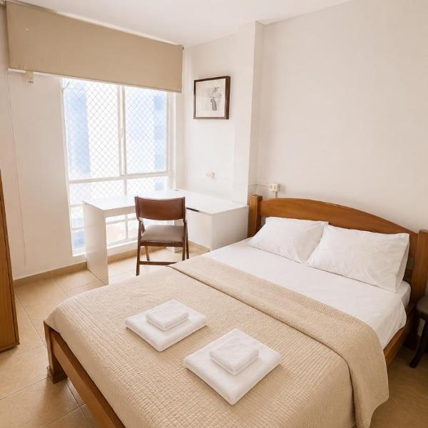 Apartamento com cama confortável funcional completo wifi rapido, proximo Mackenzie e Santa Casa Tv Smart Nova Apto76 Edificio Tiata