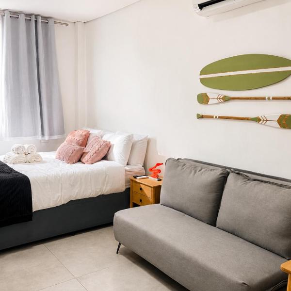 Apê Frente Mar em Santos Ideal para Casais