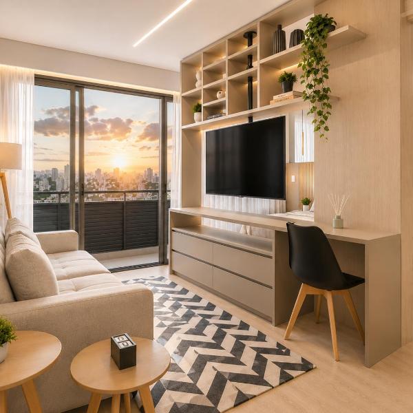 3301 Studio Premium - Centro CWB com garagem