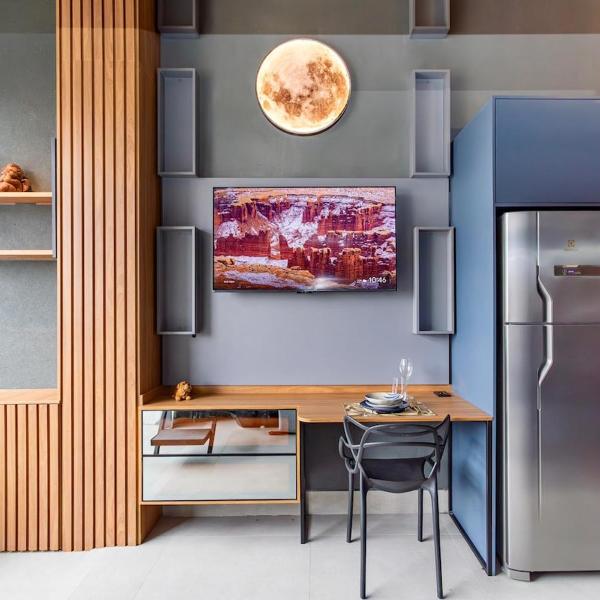 IB1702. Apartamento de Cinema com Vista para o Ibirapuera