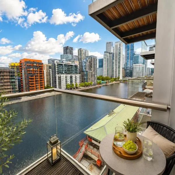 Deluxe Two Bedroom Canary Wharf Apartment – hotel w Londynie