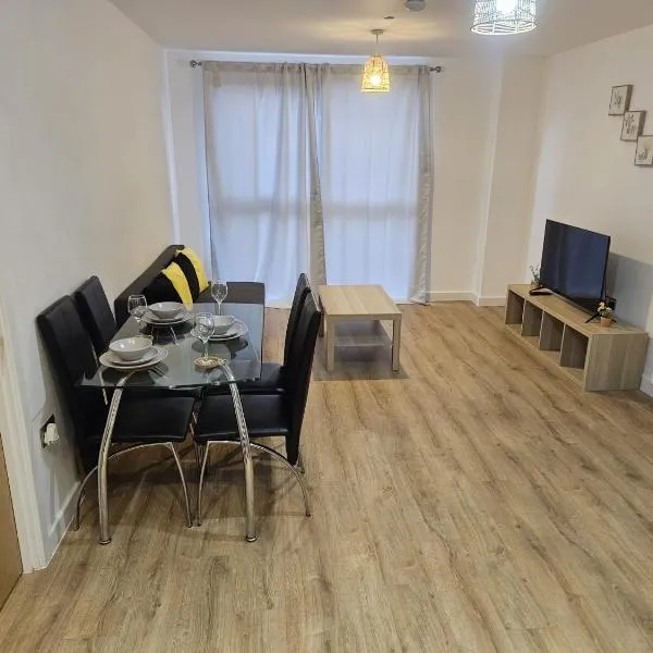 Stunning 2-Bed Apartment in City Centre, hotel i Birmingham