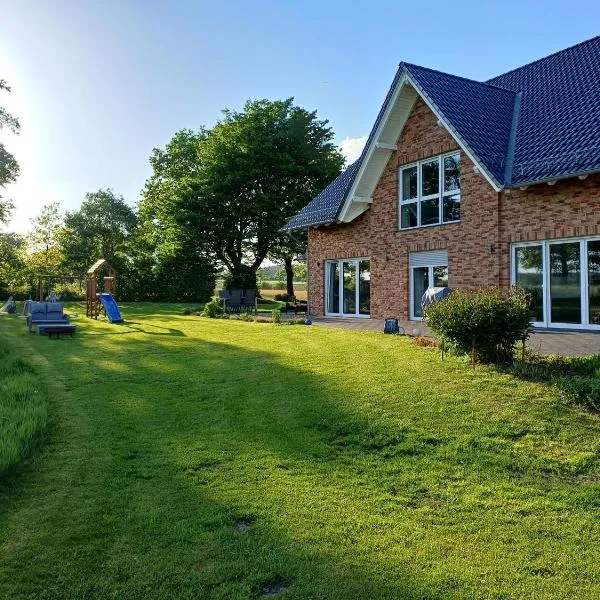 Extertal में, होटल Ruhige Hofwohnung, modern und kinderfreundlich