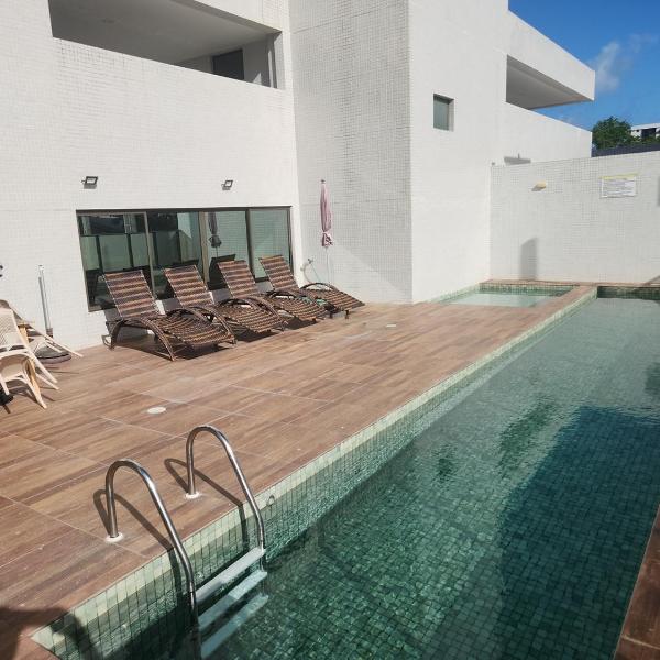 Apartamento Design Exclusivo na Jatiúca 550m da Praia Piscina - Foto 4