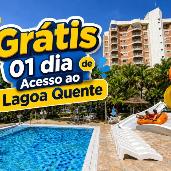 Imperio Romanos Hotel e Park Caldas Novas, com piscina 24h, incluso um dia nos dois parques diRoma Acqua park e splash