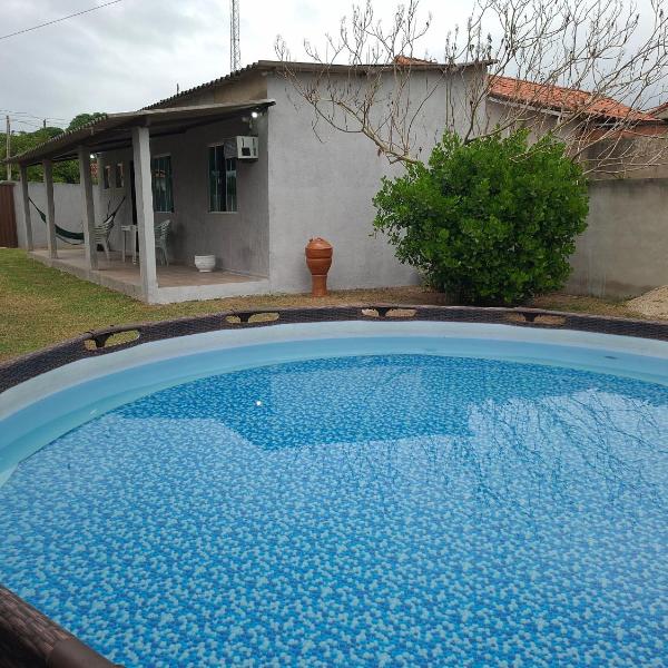 Casa perto da lagoa com ar condicionado e piscina