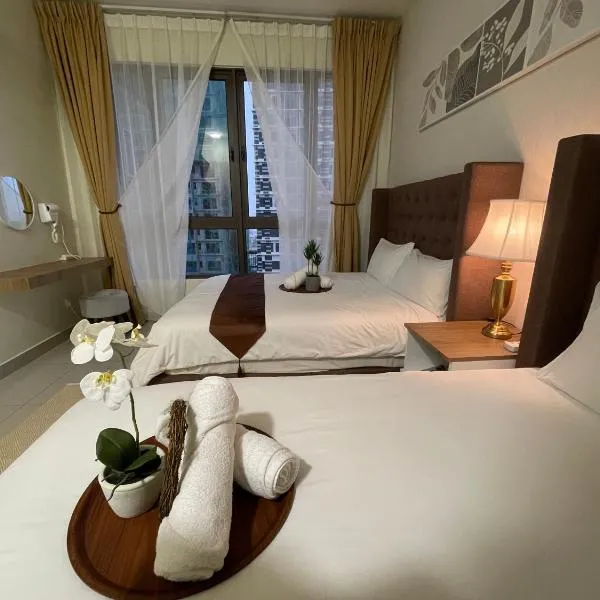 Bali Residence 4-7 PAX 1BR, hotel i Melaka