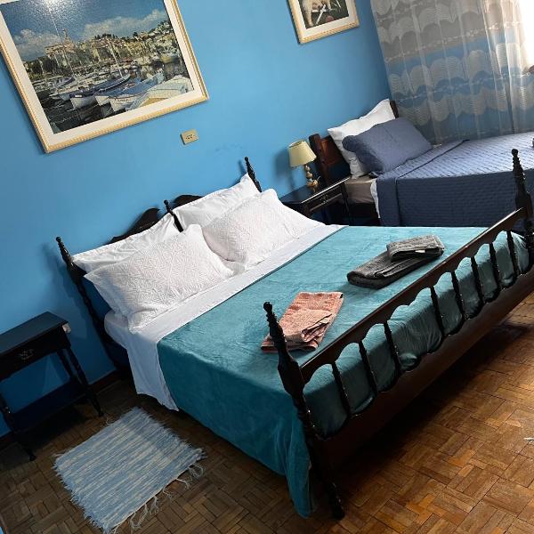 Quarto triplo - Casa Azul - Águas de São Pedro