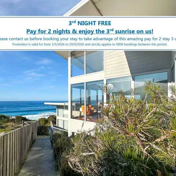 Eleven62 Bay Of Fires Beach House, hotel en Binalong Bay