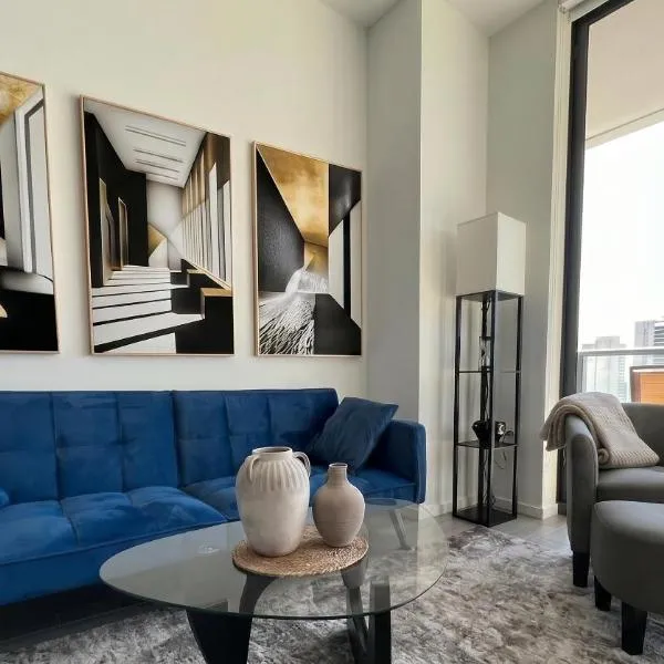 Modern Downtown Miami Studio with Skyline View, hotel v Miami