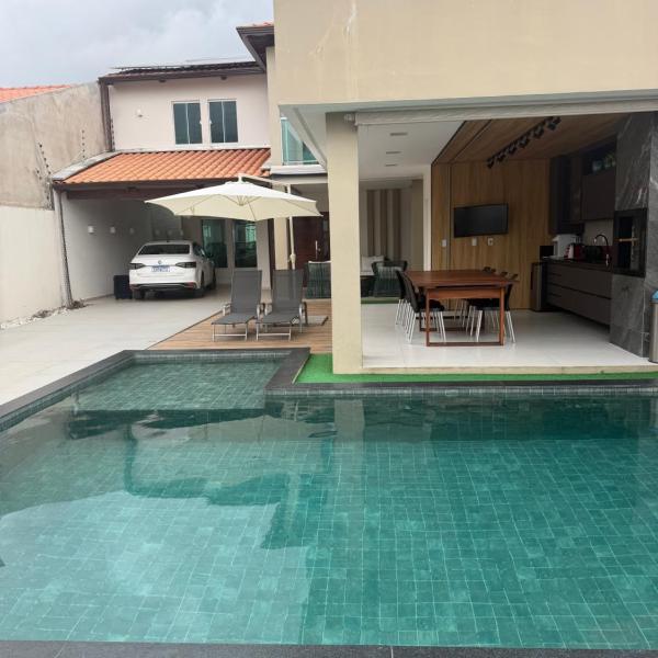 Recanto Litoral Sul - Próximo à praia do Frances, 03 quartos com Ar, piscina privativa