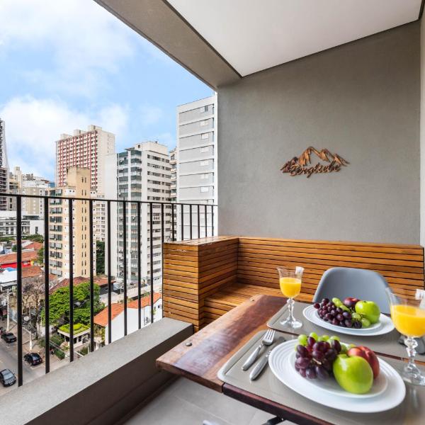 BHaus Jardins VN Melo Alves - Studio com Varanda e Vista Jardins - 11o andar - Próximo a Oscar Freire - Vaga de Garagem - Academia - Piscina - Lavanderia - Coworking - Próximo ao metrô - ma14 - Foto 5