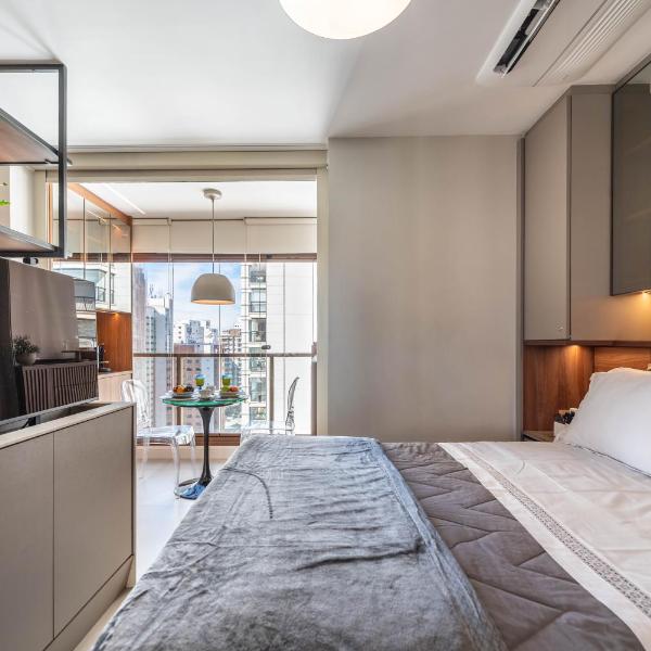 BHaus Vila Nova Conceição D'Oru - Studio Deluxe - Academia - Lavanderia - Próximo ao Parque Ibirapuera - DO1 - Foto 2