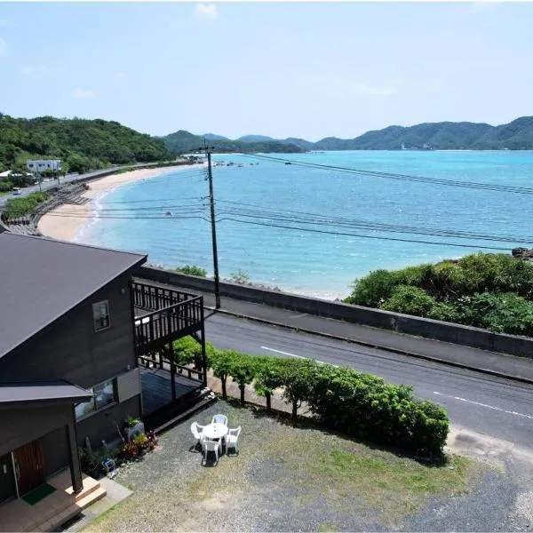 Akagina में, होटल 4BR 6人ok 空港15分 ビーチ10秒 BBQ