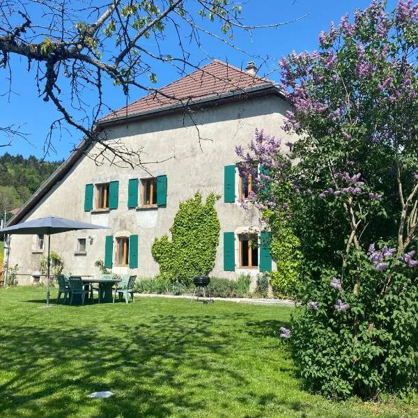 La ferme d'Auguste, hotel in Thorens-Glières