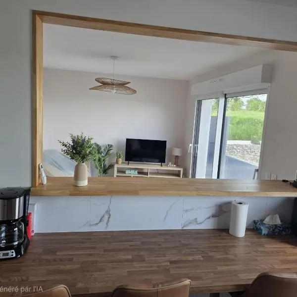 L'Escale de la Râperie logement 4, хотел в Tincourt-Boucly