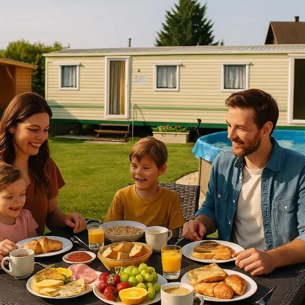 Mobilní dům u Mikeše Trhové Sviny - Rejta, hotel in Trhové Sviny