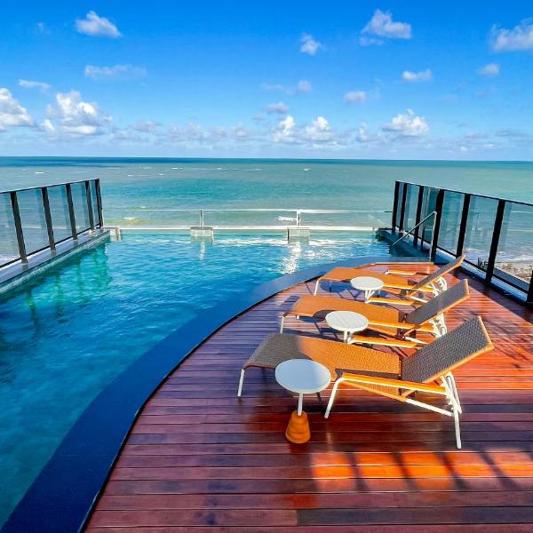 Flat Luxo da Kiara - Pé na Areia, Altamarine, Bessa
