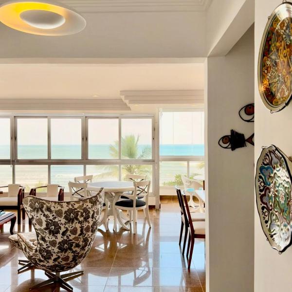 Right on the sand, ocean view, high standard, four suites
