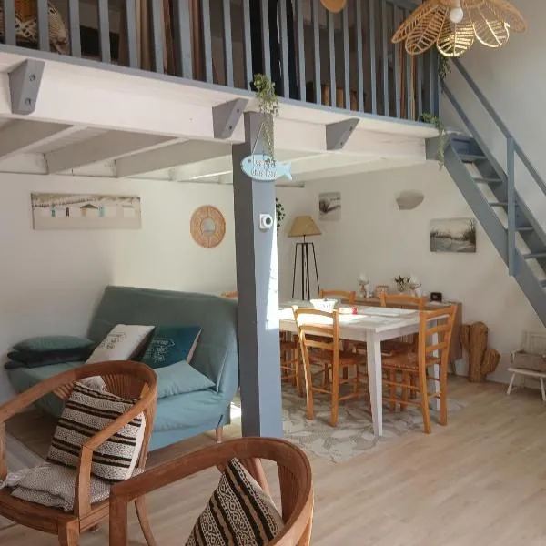 Les pieds dans l eau – hotel w mieście Longeville-sur-Mer