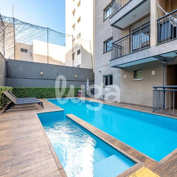 LUGA Apto completo c/piscina a 10min da Liberdade