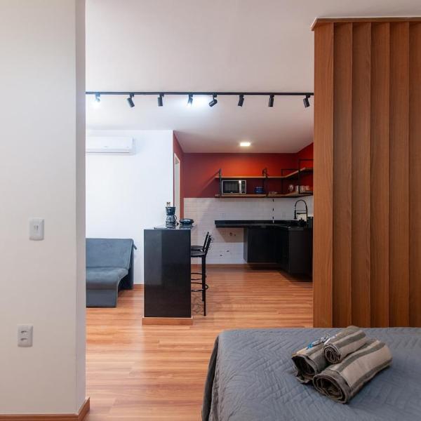 Studio com design moderno e amplo espaço - Foto 4