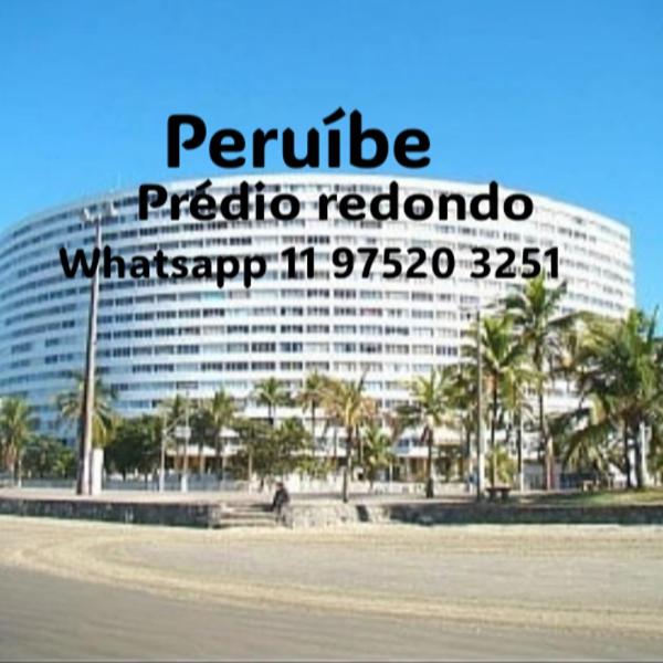 Peruíbe - Prédio redondo - apartamentos frente ao mar