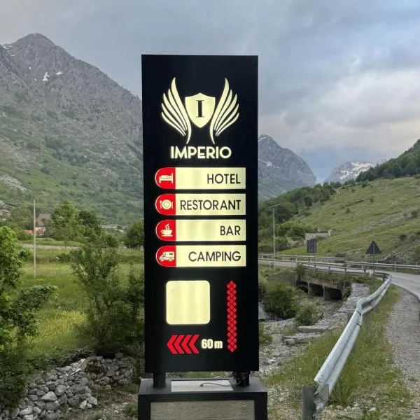 Imperio Boge Hotel, hotell sihtkohas Bogë