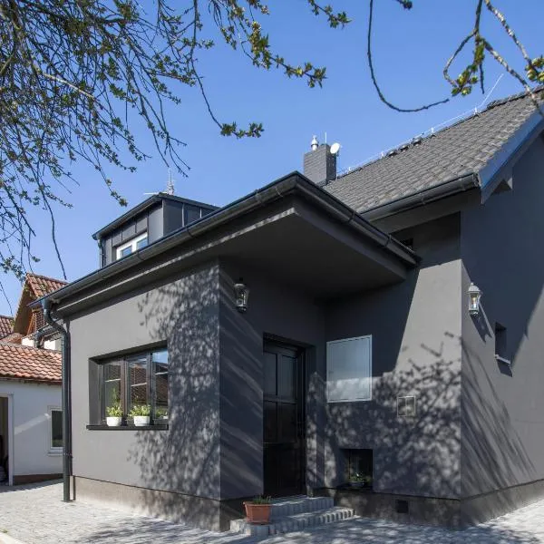 Stylish new "PLAYGROUND" flat with Bondage Cross & Private fitness in new family house, hotel in Hradec Králové