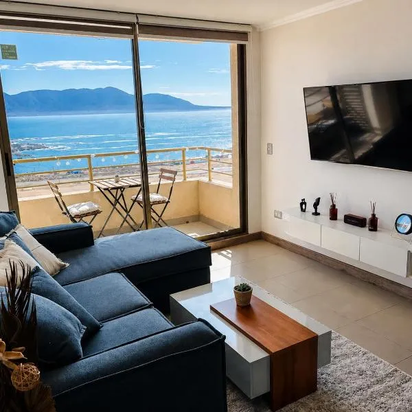Depto Vista al Mar, Estacionamiento, Check-in Autónomo y Cerca Aeropuerto, hotell i Antofagasta