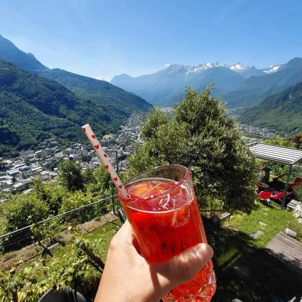 Foresteria B&B Vecchiascuola Pianazzola, hotell i Chiavenna