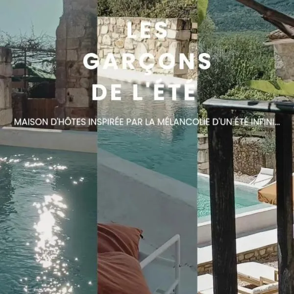 LES GARÇONS DE L' ÉTÉ, maison d'hôtes entre Uzès et Cévennes, hotel di Bouquet