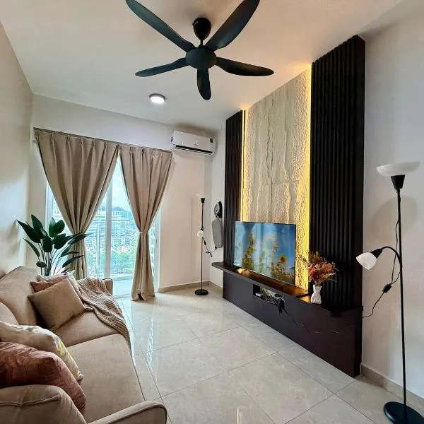 OliveSky Suites by Grab A Stay ICC Ipoh Parade 2 King Bed, hotel sa Ipoh
