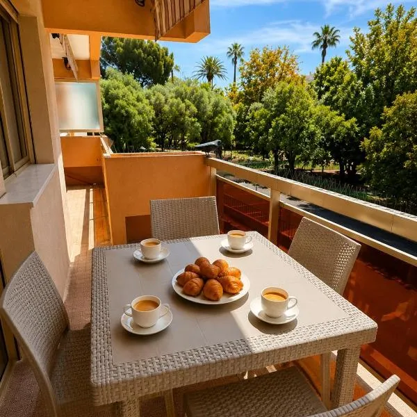 Riviera Beach Juan les Pins 300m plage avec terrasse, hotel Antibes-ban