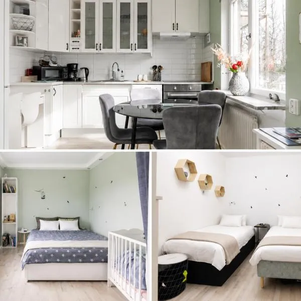 Nordic Calm Forest Apartment, hotel sa Hävla