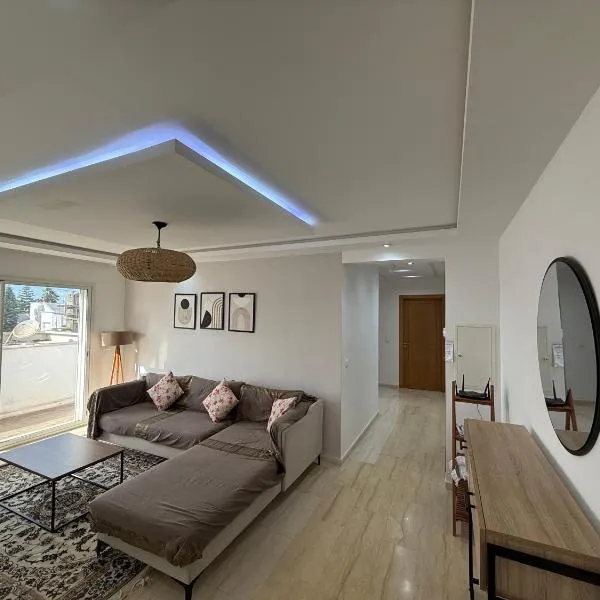 The pearl of Aouina - Modern Splus2 luxurious apartment, Hotel in La Goulette