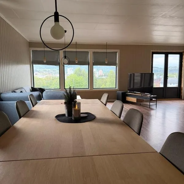 Single-family home in Bogasvingen, hotel in Steinkjer