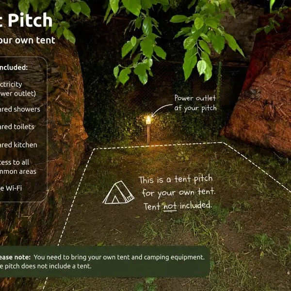 Camping Pitch with Electricity, hotelli kohteessa Kutaisi