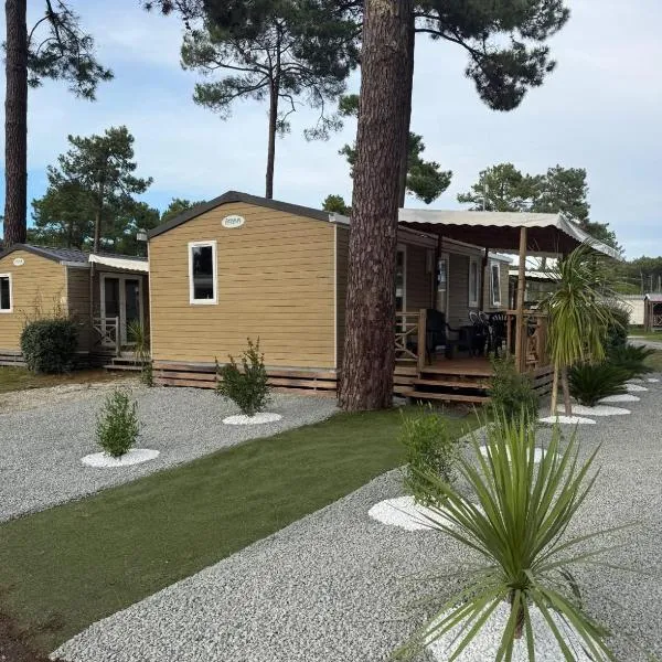Mobile-home 6 personnes Montalivet Les Bains, hotel di Montalivet-les-Bains