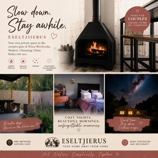 Eseltjiesrus, hotel in Nieu-Bethesda