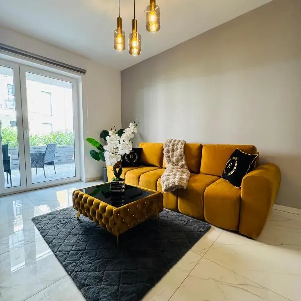 Pobierowo Baltic apartments、ポビエロボのホテル