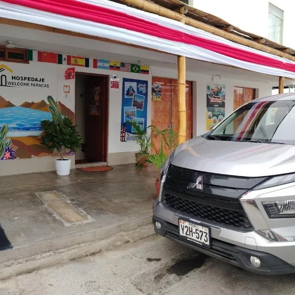 파라카스에 위치한 호텔 hospedaje welcome paracas