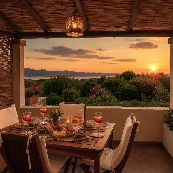 Sunset One & Two Sea View Apartments with Pool, Hotel in Baja Sardinia